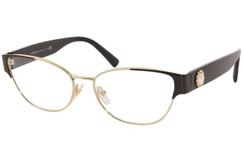 versace gold rim glasses|official versace eyeglass frames.